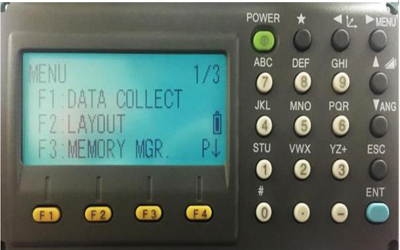 Hướng dẫn cách sử dụng máy toàn đạc Topcon GTS230/235/255 11 trinh don phim menu 1